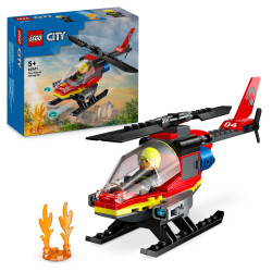 LEGO City 60411 Strażacki helikopter ratunkowy KLOCKI