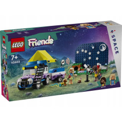 LEGO Friends 42603 Kamper z mobilnym obserwatorium gwiazd KLOCKI