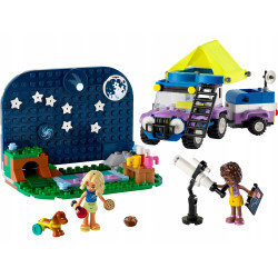 LEGO Friends 42603 Kamper z mobilnym obserwatorium gwiazd KLOCKI