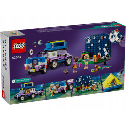 LEGO Friends 42603 Kamper z mobilnym obserwatorium gwiazd KLOCKI