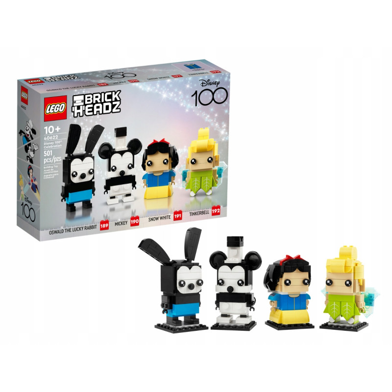 LEGO BrickHeadz Disney - 100 urodziny 40622 klocki