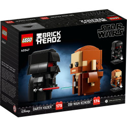 LEGO BrickHeadz 40547 Obi-Wan Kenobi i Darth Vader klocki