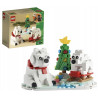 LEGO 40571 Zimowe niedźwiedzie polarne klocki