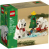 LEGO 40571 Zimowe niedźwiedzie polarne klocki