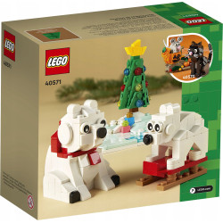 LEGO 40571 Zimowe niedźwiedzie polarne klocki