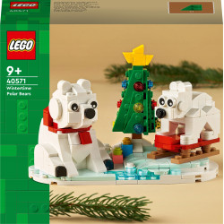 LEGO 40571 Zimowe niedźwiedzie polarne klocki