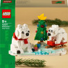 LEGO 40571 Zimowe niedźwiedzie polarne klocki