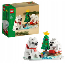 LEGO 40571 Zimowe niedźwiedzie polarne klocki