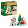 LEGO 40571 Zimowe niedźwiedzie polarne klocki