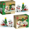 LEGO 40571 Zimowe niedźwiedzie polarne klocki
