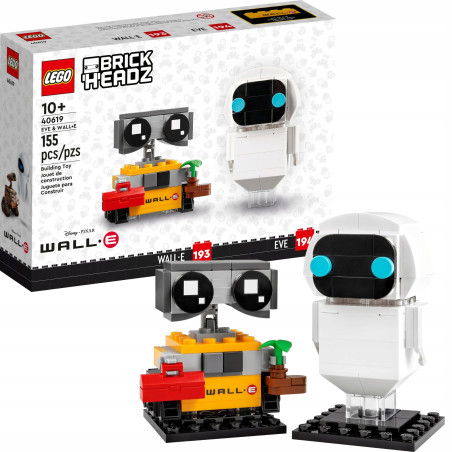 LEGO BrickHeadz 40619 EWA i WALL-E zestaw klocki