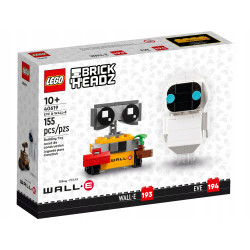 LEGO BrickHeadz 40619 EWA i WALL-E zestaw klocki