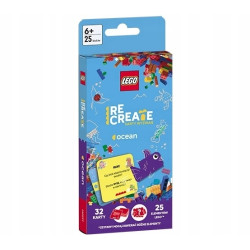KARTY WYZWAŃ LEGO RCREATE OCEAN 25 KLOCKOW 6+