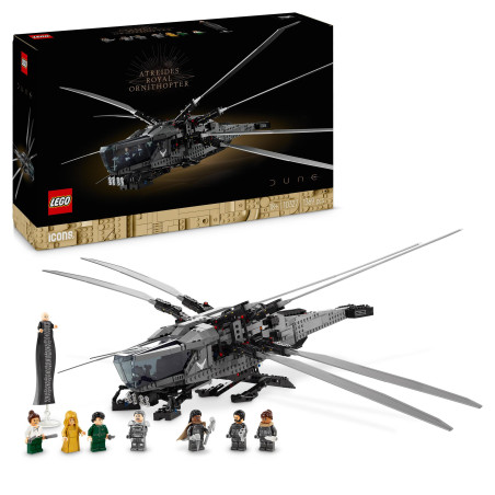 LEGO ICONS 10327 Królewski Ornithopter Wydmowy Atrydy