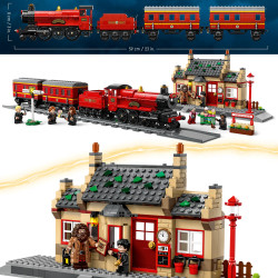 LEGO Harry Potter 76423 Ekspres do Hogwartu i stacja w Hogsmeade