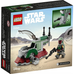 LEGO 75344 Star Wars Mikromyśliwiec kosmiczny Boby Fett klocki