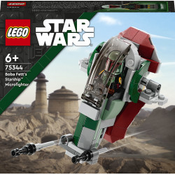 LEGO 75344 Star Wars Mikromyśliwiec kosmiczny Boby Fett klocki