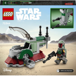 LEGO 75344 Star Wars Mikromyśliwiec kosmiczny Boby Fett klocki