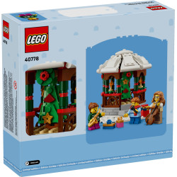 Lego IDEAS 40778 Świąteczna Zimowa altanka i kolędnicy