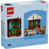 Lego IDEAS 40778 Świąteczna Zimowa altanka i kolędnicy