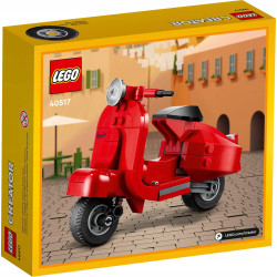 LEGO Creator 40517 Vespa Skuter Czerwony