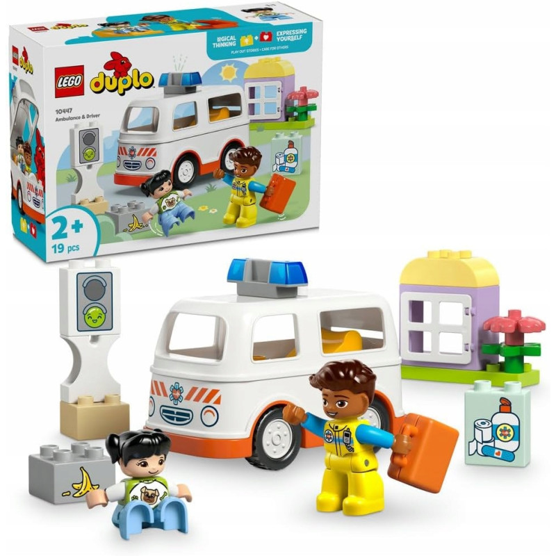 LEGO DUPLO Karetka z kierowcą 10447