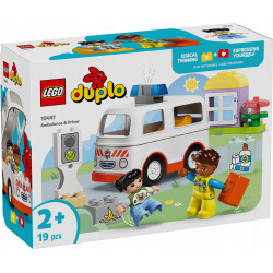 LEGO DUPLO Karetka z kierowcą 10447