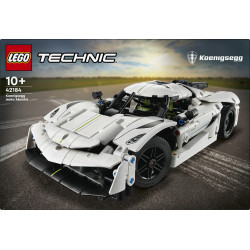 LEGO Technic 42184 Biały hipersamochód Koenigsegg Jesko Absolut