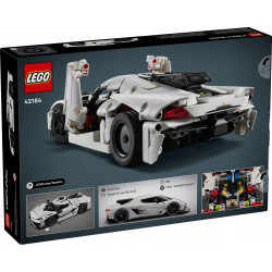 LEGO Technic 42184 Biały hipersamochód Koenigsegg Jesko Absolut