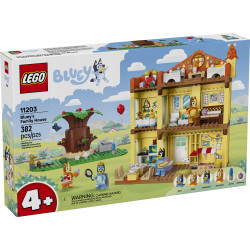 KLOCKI LEGO BLUEY 11203 DOM RODZINNY BLUE