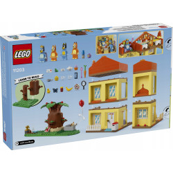 KLOCKI LEGO BLUEY 11203 DOM RODZINNY BLUE