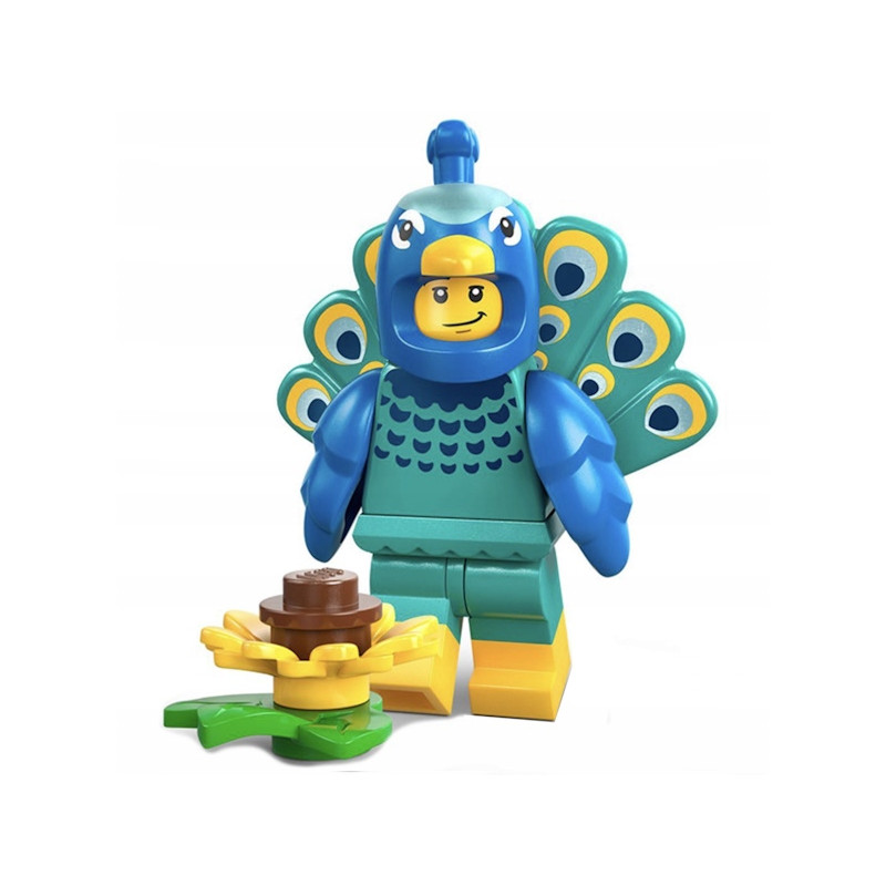 Lego Minifigures Seria 28 Zwierzęta 71051 Paw 1