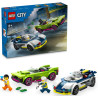 LEGO City 60415 Pościg radiowozu za muscle carem