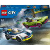 LEGO City 60415 Pościg radiowozu za muscle carem