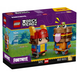 LEGO BrickHeadz 40910 Mistrz Rzucania Mięsem i Podniebna - figurki