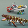 LEGO Jurassic World 76974 Misja na łodzi i model mozazaura