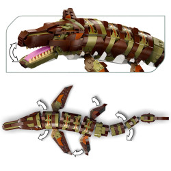 LEGO Jurassic World 76974 Misja na łodzi i model mozazaura
