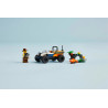 LEGO CITY Quad badacza dżungli z pandą czerwoną 60424