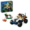LEGO CITY Quad badacza dżungli z pandą czerwoną 60424