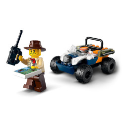 LEGO CITY Quad badacza dżungli z pandą czerwoną 60424