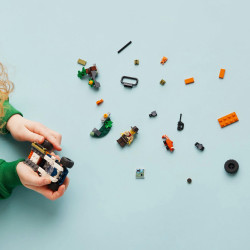 LEGO CITY Quad badacza dżungli z pandą czerwoną 60424