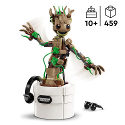 Klocki LEGO Marvel Tańczący Groot 459 elementów