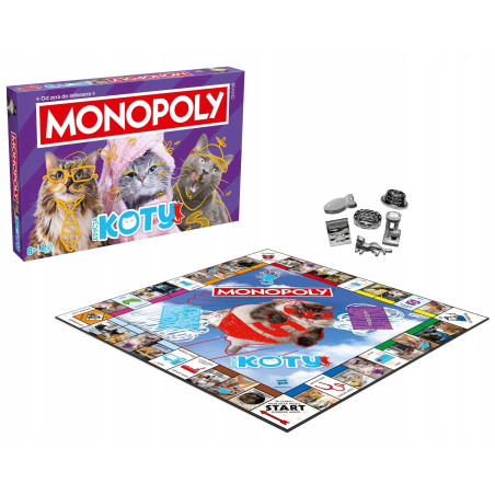 Gra planszowa Monopoly Koty Winning Moves