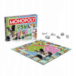 Gra planszowa Monopoly Psy Winning Moves