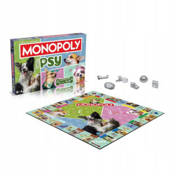 Gra planszowa Monopoly Psy Winning Moves