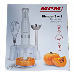 MPM BBL-05 Blender 3w1 500-700W biały