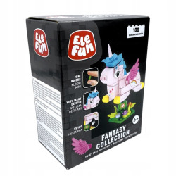 KLOCKI ELEFUN Fantasy Collection klocki bajkowy jednorożec 108 elementów