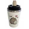 PUSHEEN Kubek termiczny z figurką 350 ml HUG BIAŁY