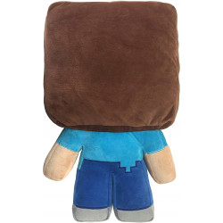 DUŻA maskotka pluszowa Minecraft Steve Shaped Cushion 40 x 30 cm