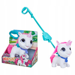 Furreal Friends jednorożec na smyczy zabawka interaktywna E8727 WALKALOST